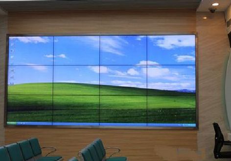 施甸液晶拼接屏的另类用法。